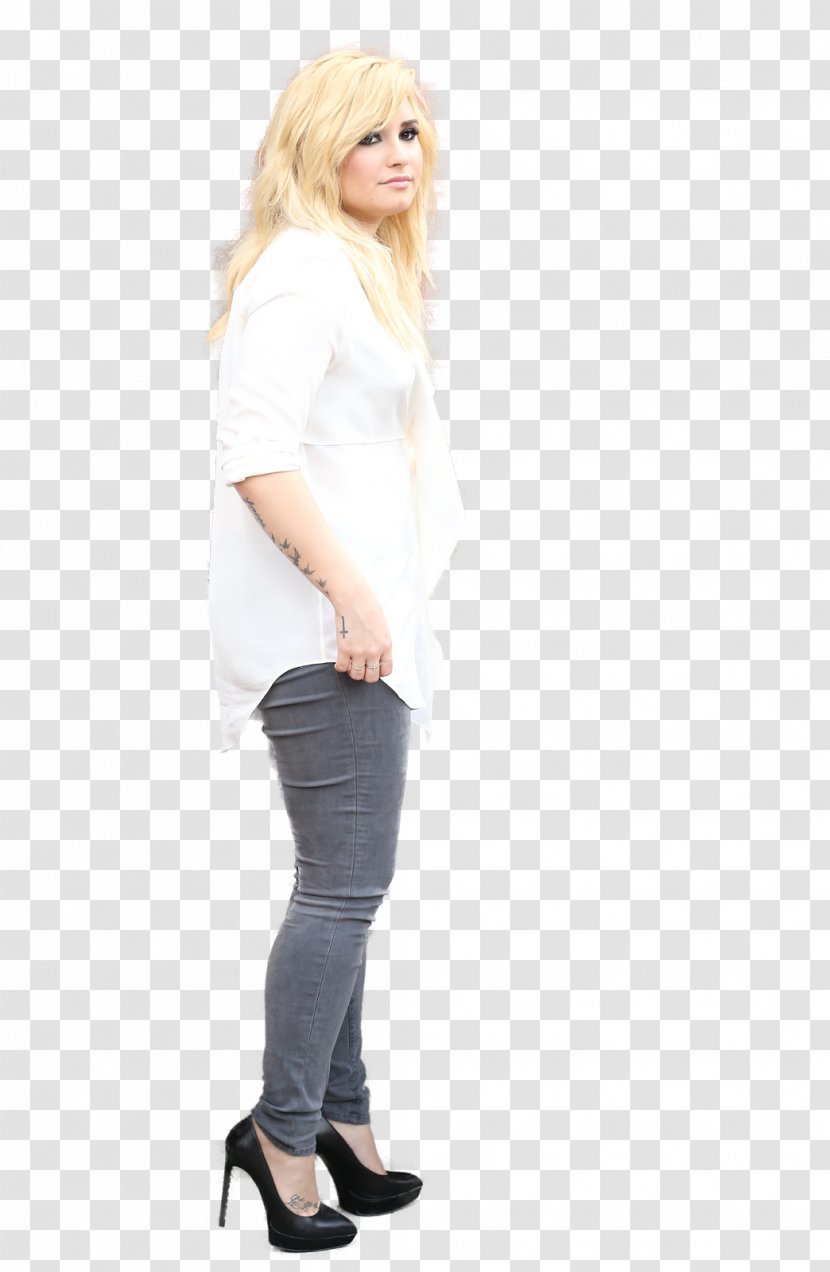 Clothing Pants Hijab Jeans Sleeve - Fashion Model - Demi Lovato Transparent PNG