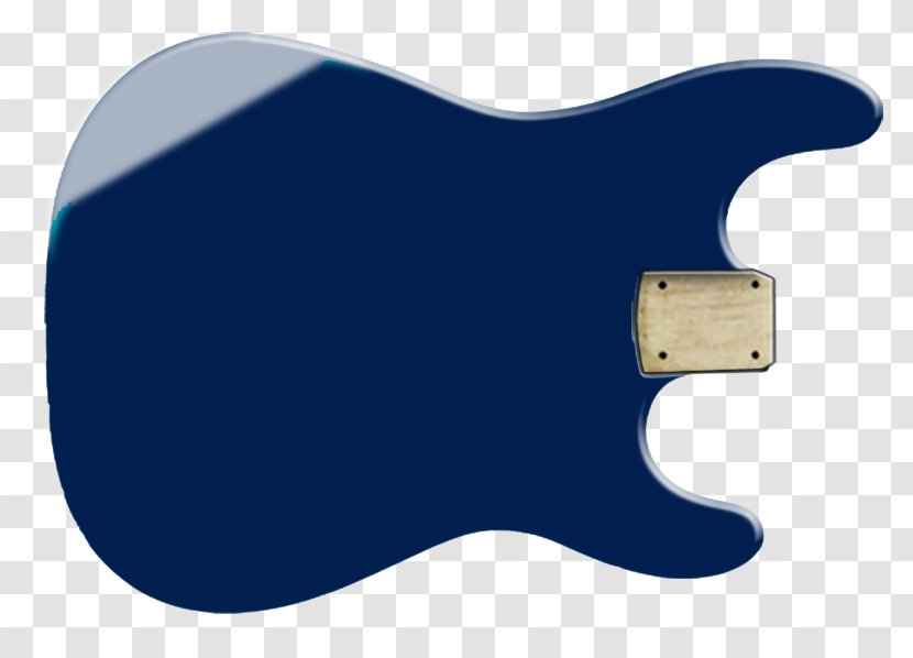 Electric Guitar Font - Cobalt Blue - Watercolor Dark Transparent PNG