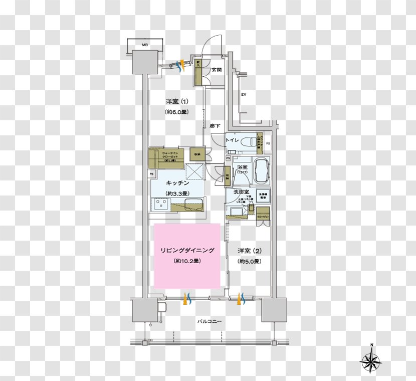 Floor Plan - Schematic - Design Transparent PNG