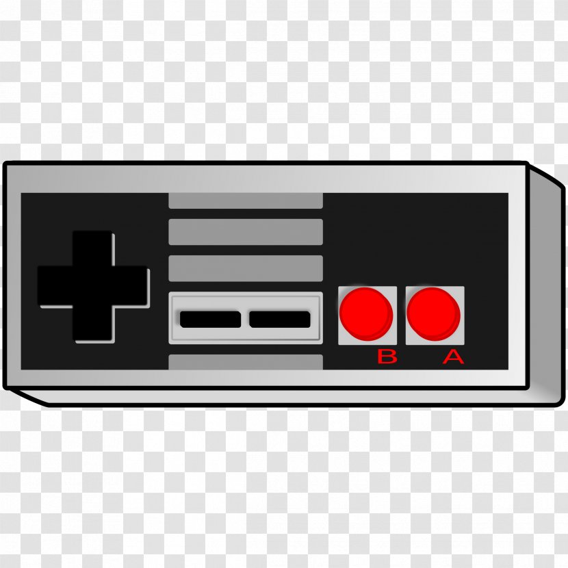 Joystick Game Controllers Video Clip Art - Nintendo Entertainment System Transparent PNG