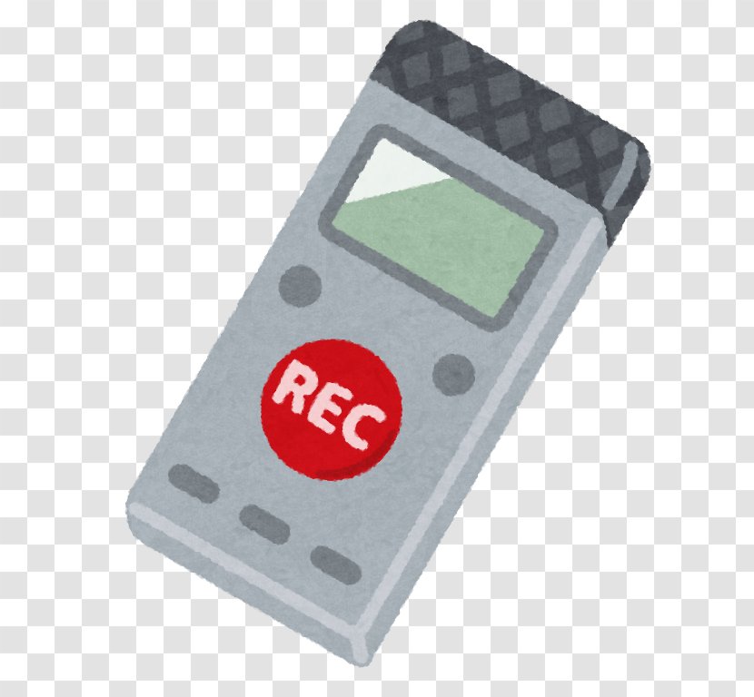 Digital Dictation Machine Sound Recording And Reproduction Interview - Electronics Accessory - Crf Transparent PNG