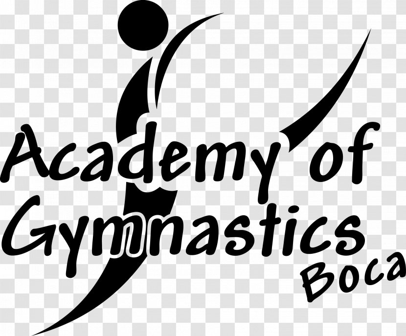 Dakota Delray Logo Academy Of Gymnastics - Monochrome Photography - School Transparent PNG