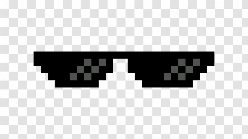 Sunglasses Clip Art - Symmetry - Thug Life Glasses Transparent PNG