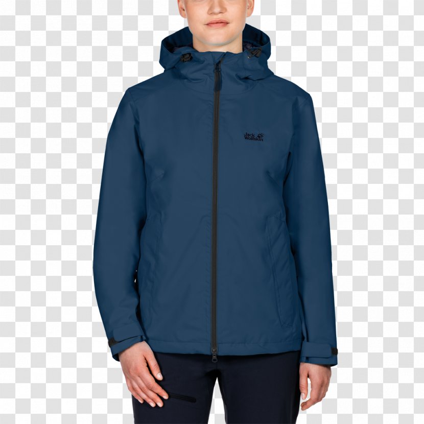 Hood Jacket Jack Wolfskin Polar Fleece Clothing - Sweatshirt Transparent PNG