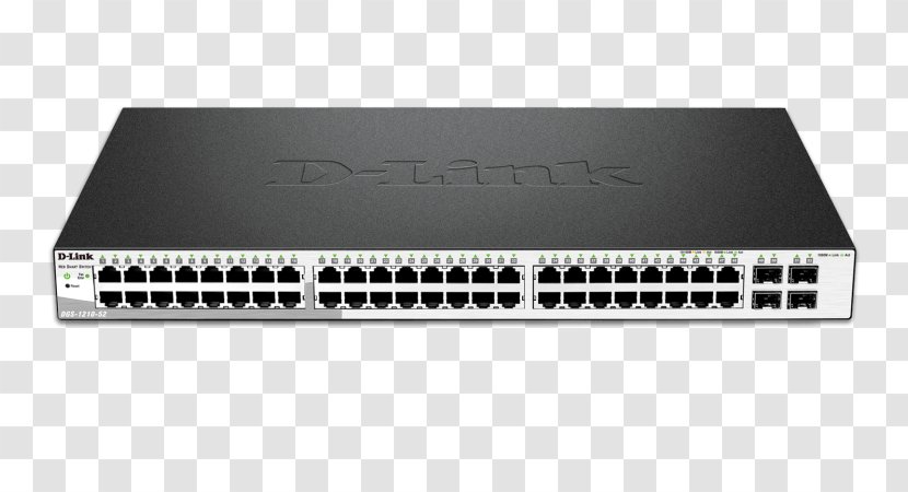Gigabit Ethernet D-Link Power Over Network Switch Small Form-factor Pluggable Transceiver - Port - Idpm Sdn Bhd Transparent PNG