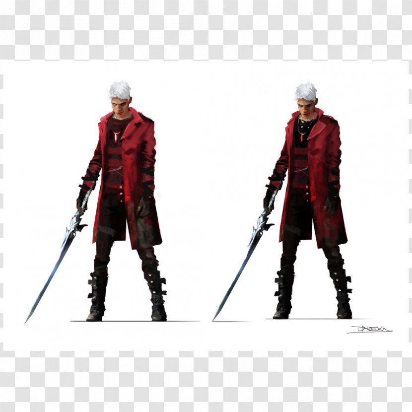 DmC: Devil May Cry 4 2 3: Dante's Awakening - Costume Design Transparent PNG