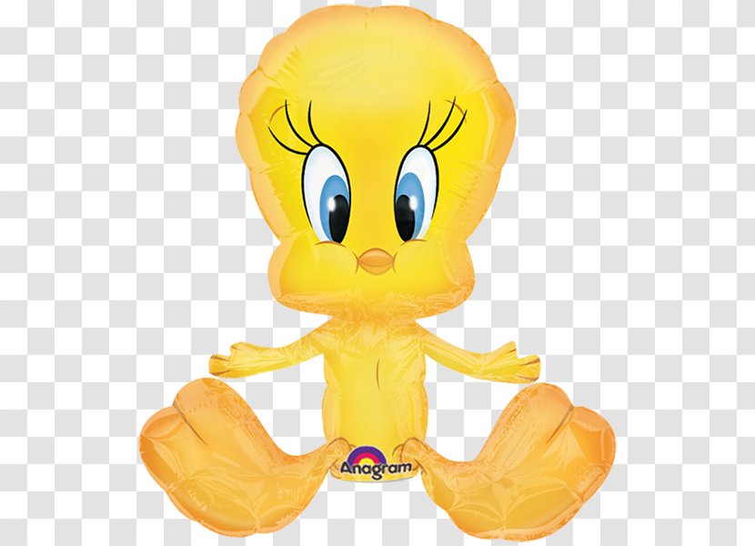 Tweety Mylar Balloon Bugs Bunny Looney Tunes - Figurine Transparent PNG