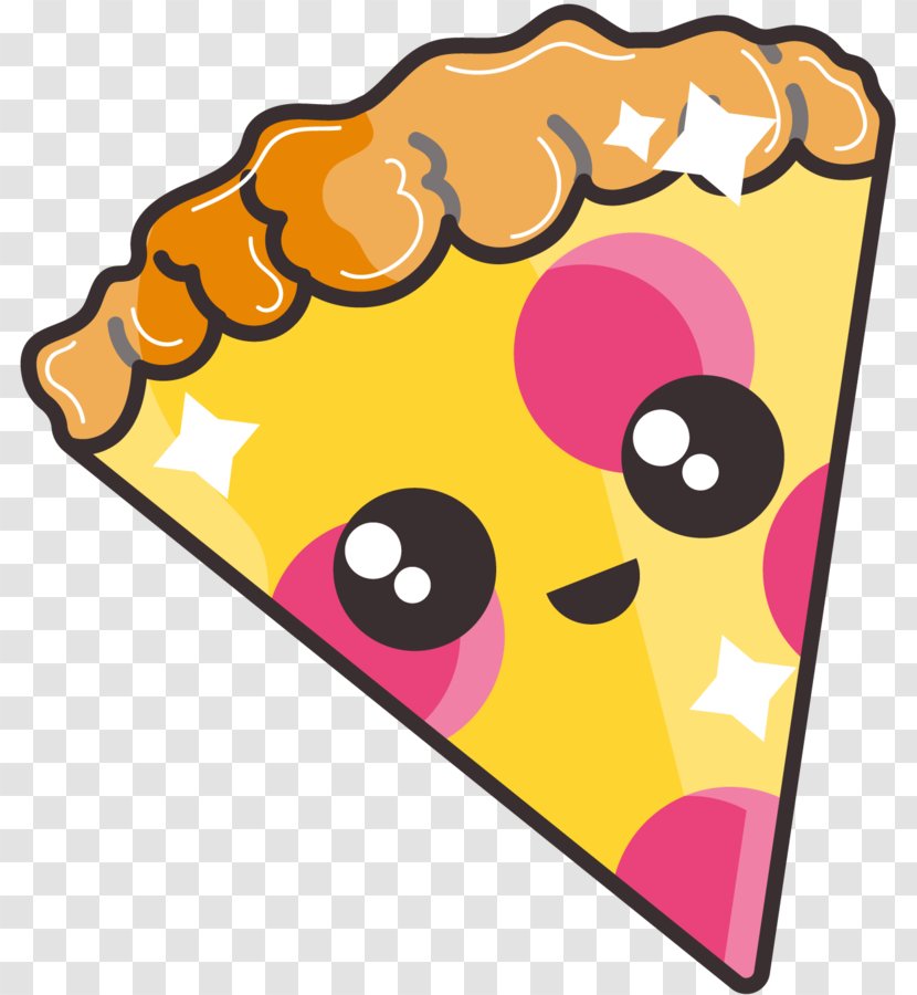 Pizza Food Kavaii Cuteness - Deviantart Transparent PNG