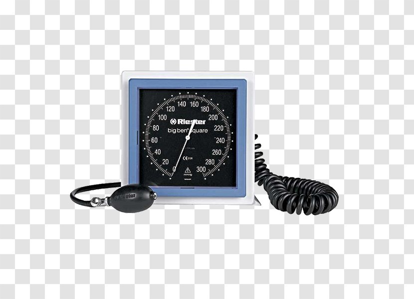 Big Ben Sphygmomanometer Blood Pressure Measurement Otoscope - Measuring Instrument Transparent PNG