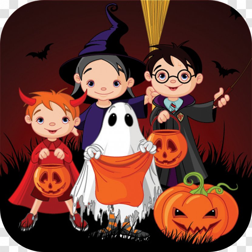 Halloween Costume Trick-or-treating Child - Art - Trick Or Treat Transparent PNG