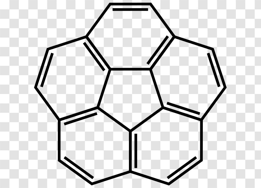 Corannulene Polycyclic Aromatic Hydrocarbon Structure Chemistry Chemical Synthesis - Heart Transparent PNG