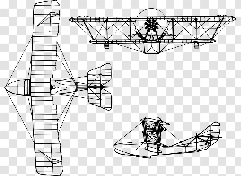 Piper Aircraft Airplane Grigorovich M-5 - Storage Basket - Line Transparent PNG