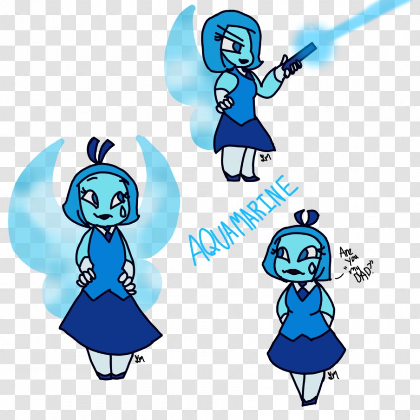 Vertebrate Illustration Clip Art Clothing Accessories Character - Aquamarine Cartoon Transparent PNG