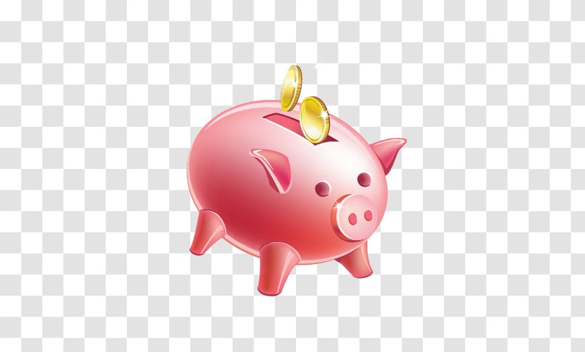 Saving Piggy Bank Tax Money - Investment Transparent PNG