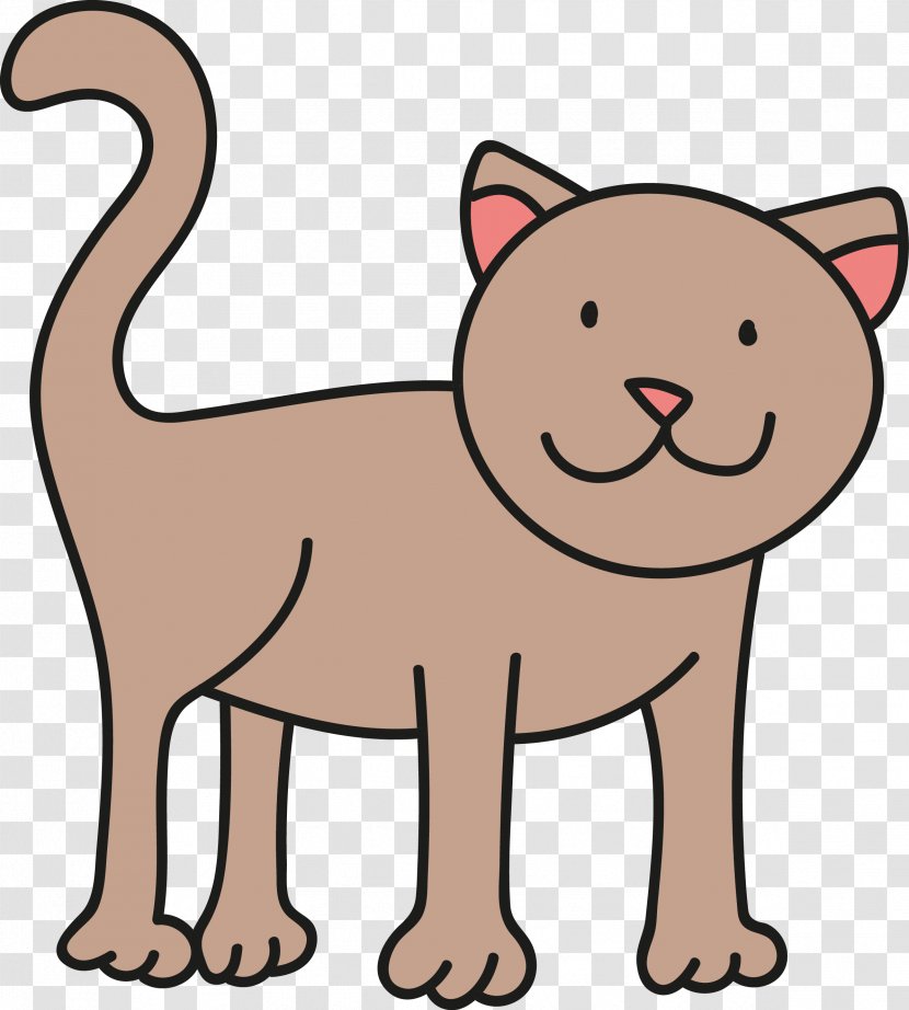 Cat Dog Whiskers Pet Clip Art - Cartoon - Creative Transparent PNG