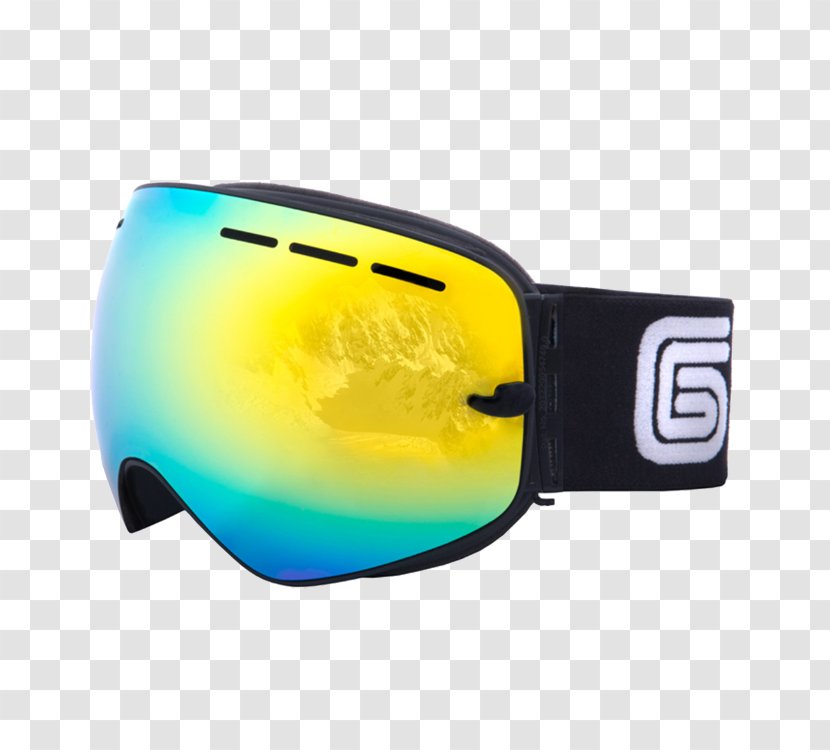 Goggles Light Gafas De Esquí Lens Anti-fog - Skiing Transparent PNG