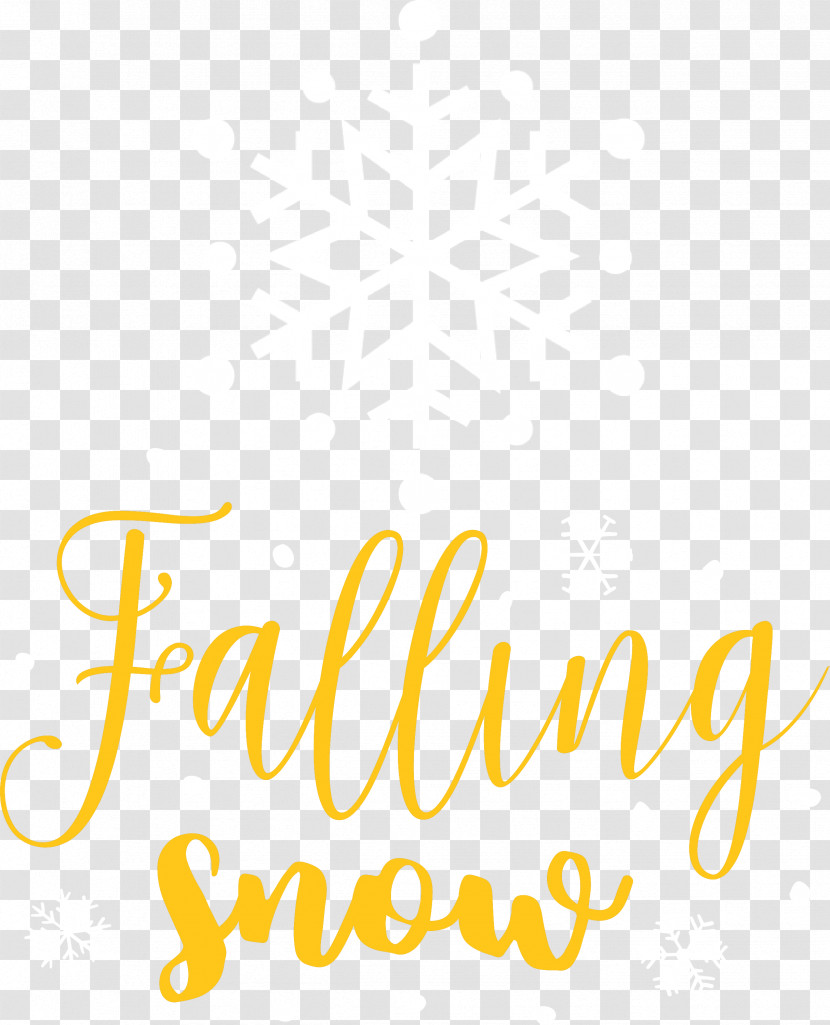 Falling Snow Snowflake Winter Transparent PNG