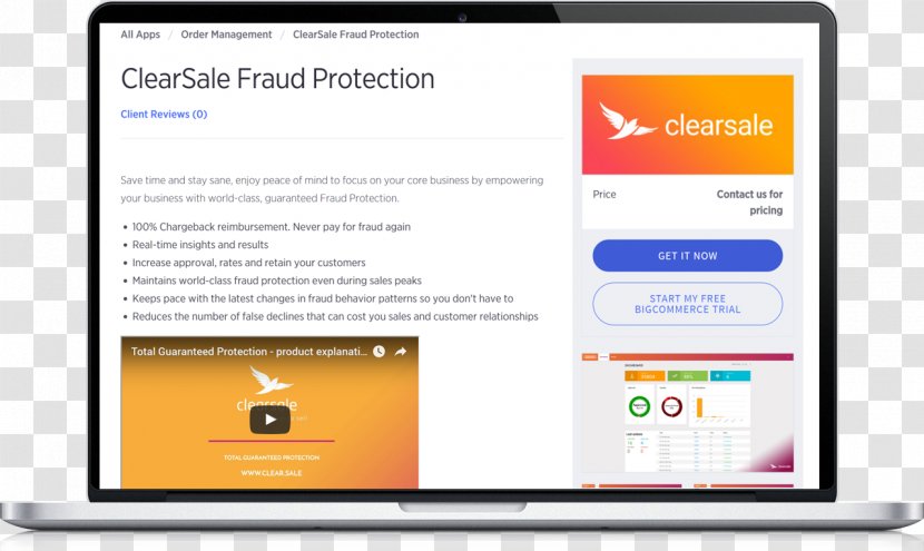 BigCommerce Computer Program E-commerce ClearSale - Software - World Wide Web Transparent PNG