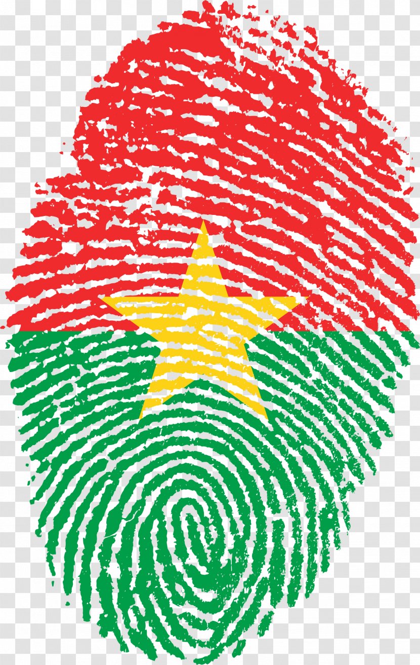 Fingerprint Flag Of Haiti Morocco - Symbol - Finger Print Transparent PNG