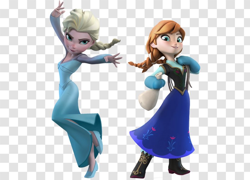 Disney Infinity: Marvel Super Heroes Elsa Rapunzel Anna - Game Transparent PNG