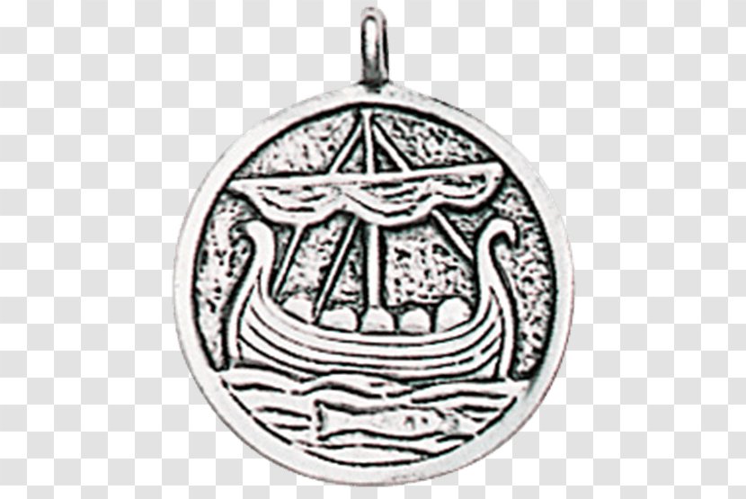 Jewellery Amulet Charms & Pendants Viking Valhalla - Monochrome Transparent PNG