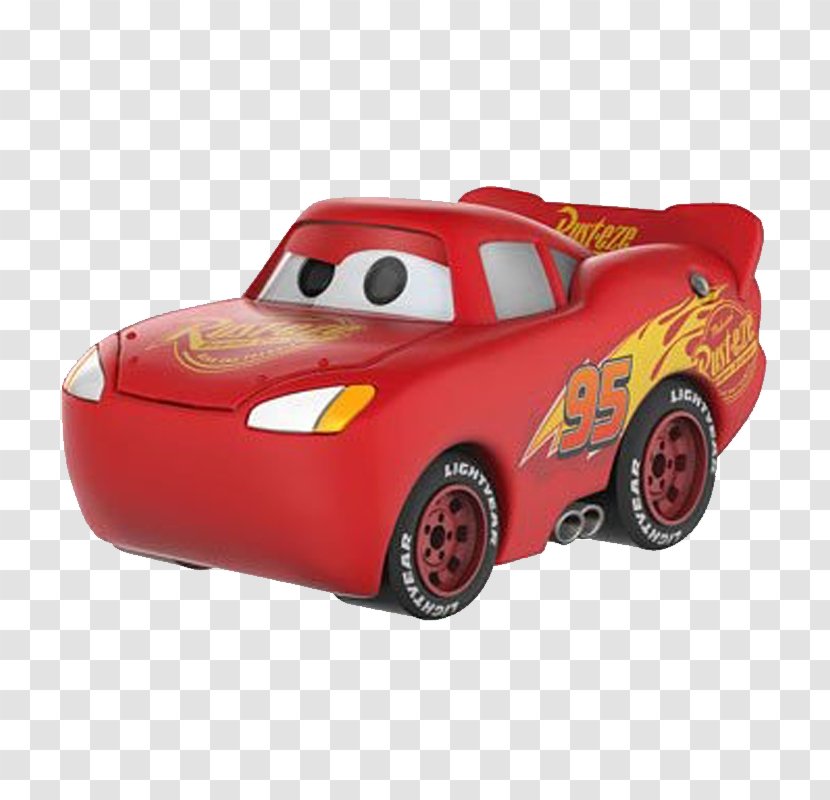 Lightning McQueen Mater Doc Hudson Funko Cars - Play Vehicle - 3 Wallpaper Mcqueen Transparent PNG