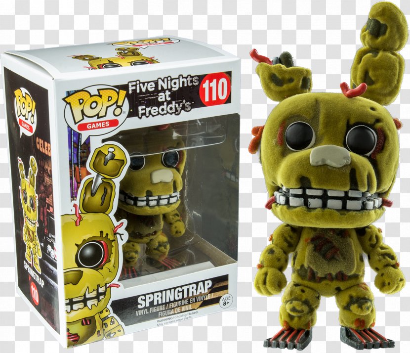 Five Nights At Freddy's 3 Funko POP! Springtrap Pop! Games Vinyl Figure #110 Action & Toy Figures - Game - Toys Transparent PNG