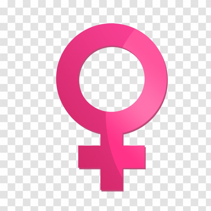 Gender Symbol Female - Magenta - Parity Transparent PNG