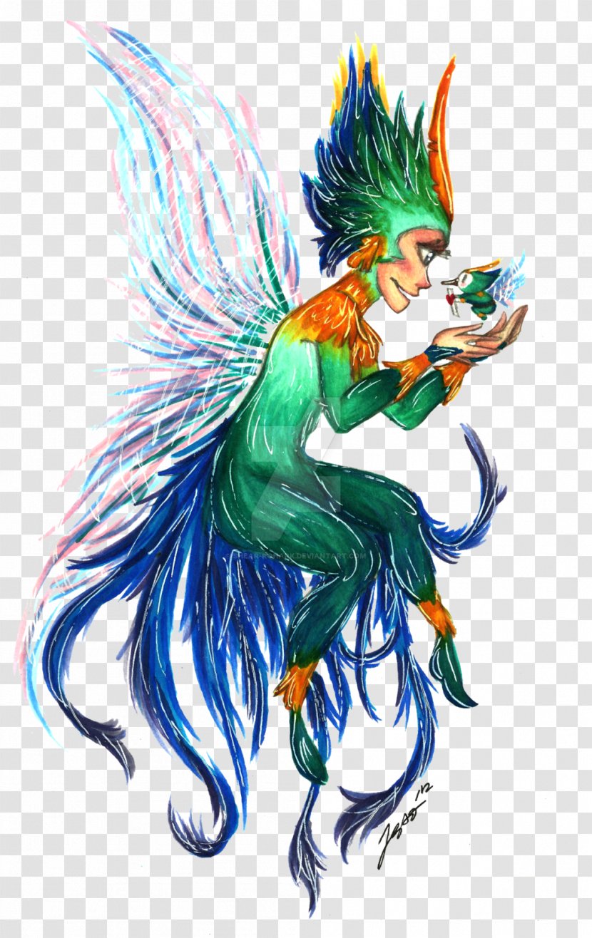 Fairy Mythology Illustration Cartoon Dragon - Fictional Character Transparent PNG