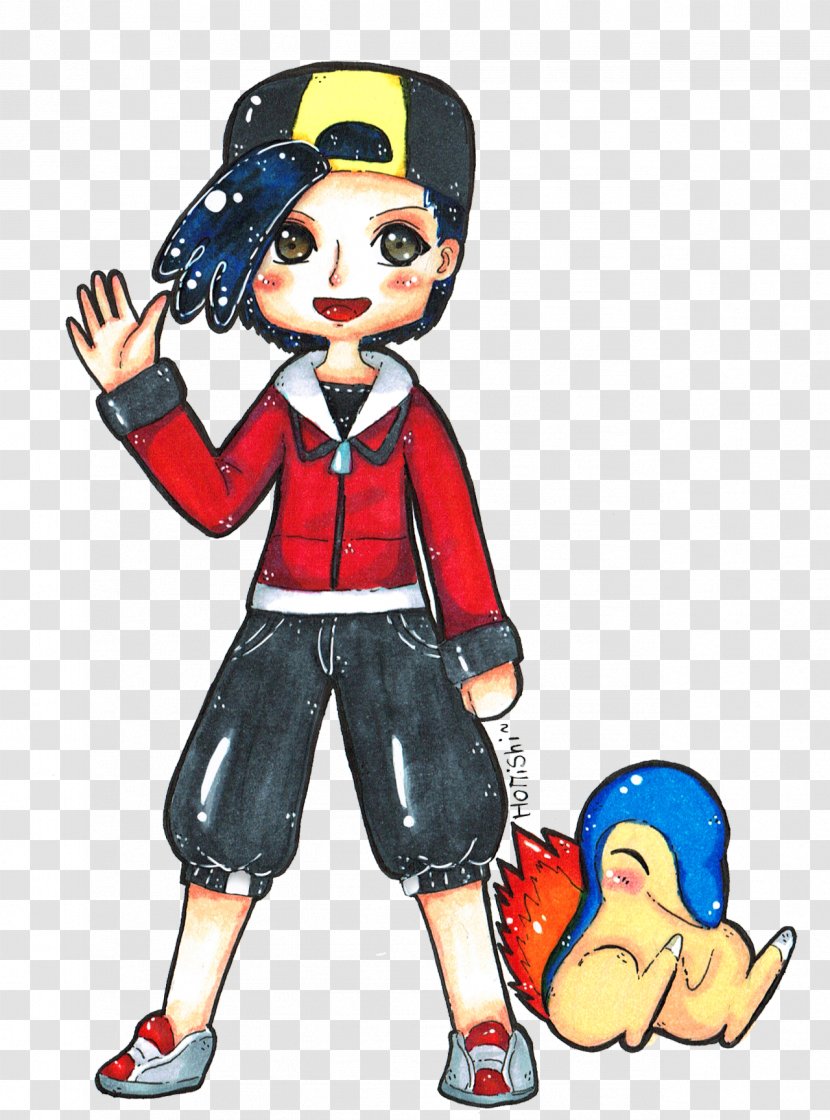 Pokémon HeartGold And SoulSilver Gold Silver Trainer Red - Human Behavior - Lapicero Transparent PNG