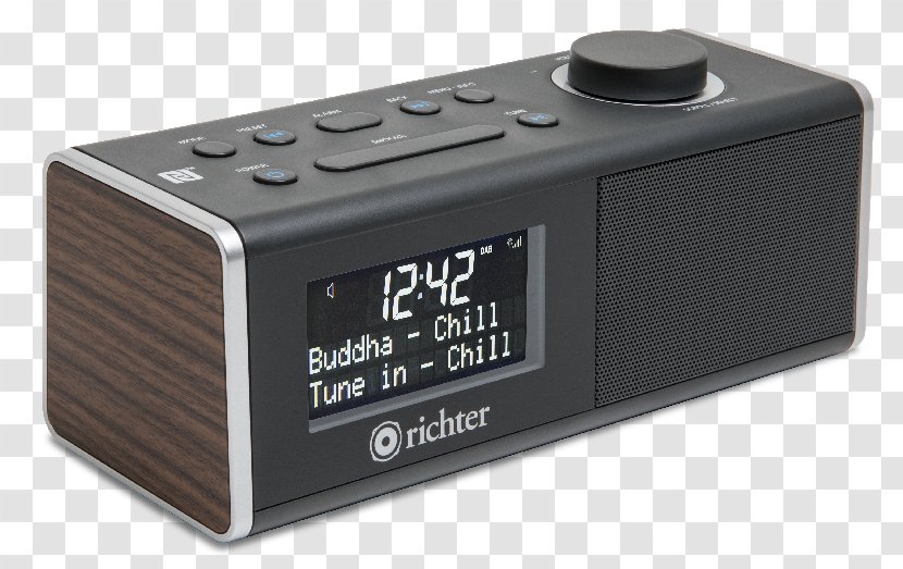 Digital Radio Alarm Clocks Audio Broadcasting FM - Clock Transparent PNG