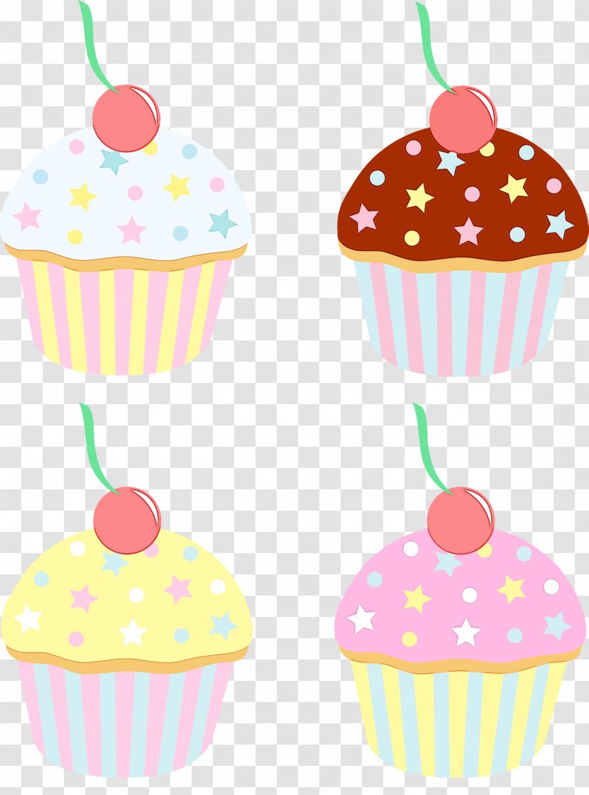 Pink Birthday Cake - Confectionery - Icing Polka Dot Transparent PNG