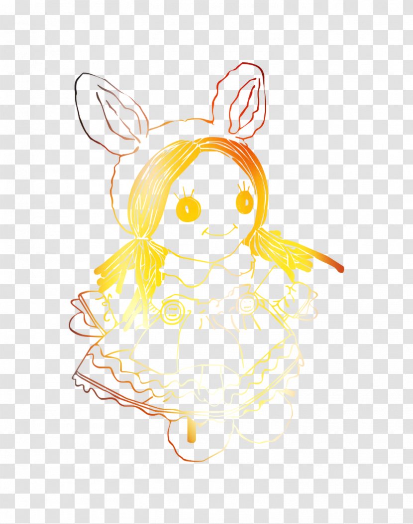 Illustration Easter Bunny Hare Sketch Clip Art - Whiskers Transparent PNG