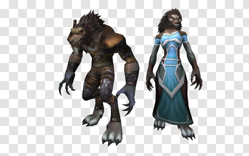 World Of Warcraft Worgen Gilneas Werewolf Blade Runner - Supernatural Creature Transparent PNG