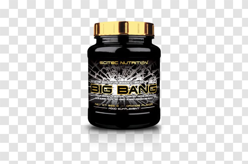 Dietary Supplement Scitec Nutrition Big Bang 3.0 825 Gr Orange Pre-workout Bodybuilding 300 Hot Blood - Brand - Amino Acid Transparent PNG