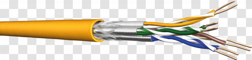 Network Cables Class F Cable Electrical Draka Holding Copper Conductor - Optical Fiber Transparent PNG