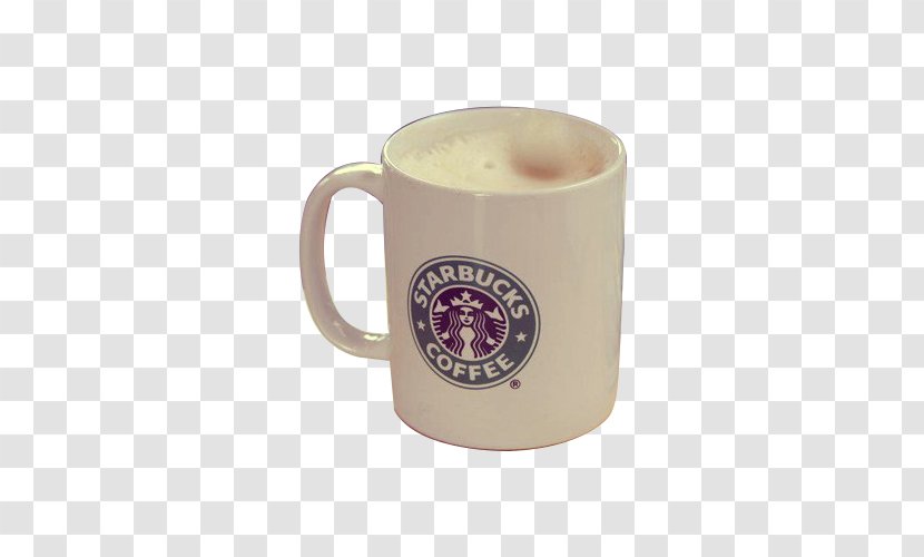Coffee Starbucks Latte Cup Cafe - Frappuccino - Old Feel Of The Transparent PNG