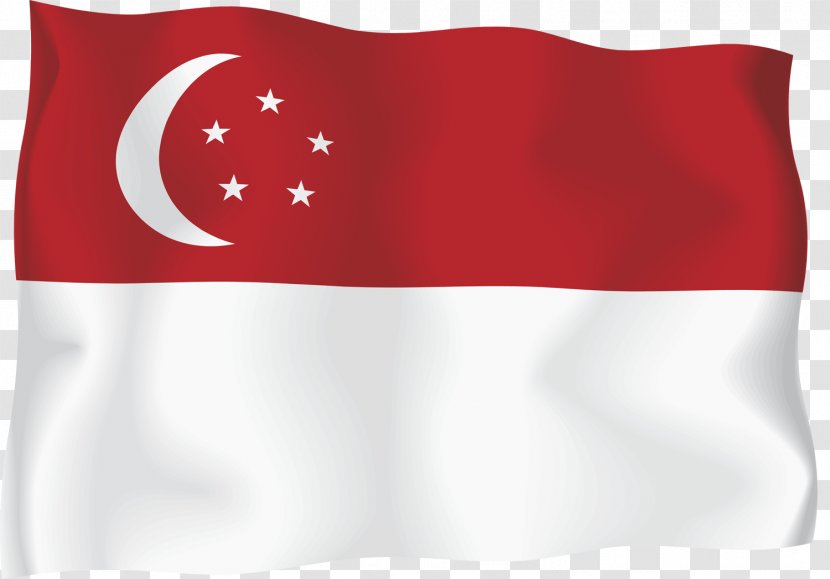 Flag Of Singapore National - Maritime - SINGAPORE Transparent PNG