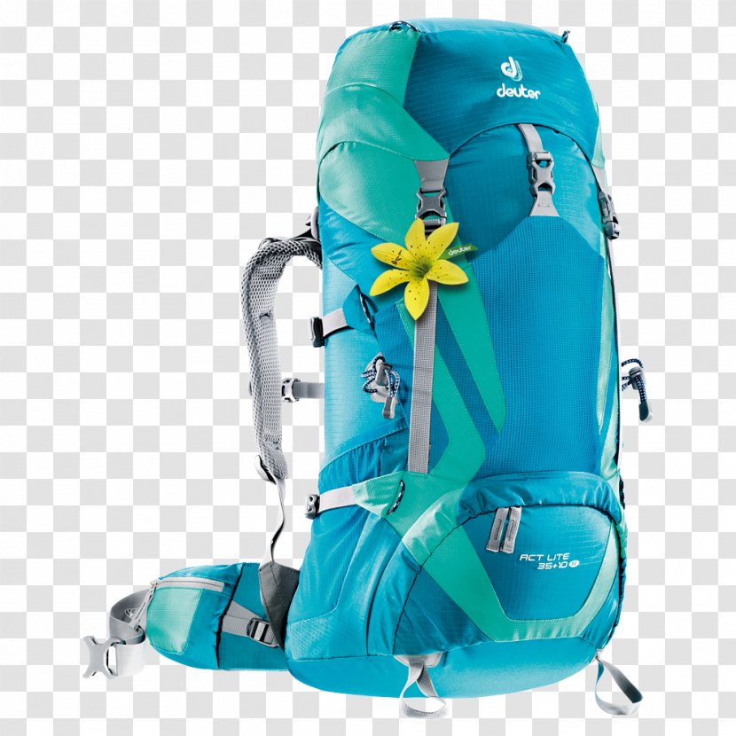 Deuter ACT Lite 40 + 10 Sport Backpacking Hiking - Backpack Transparent PNG