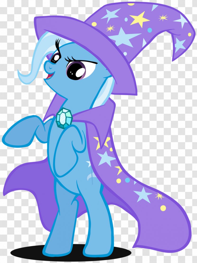 Pony Trixie Clip Art Princess Celestia Derpy Hooves - Cartoon - My Little Transparent PNG