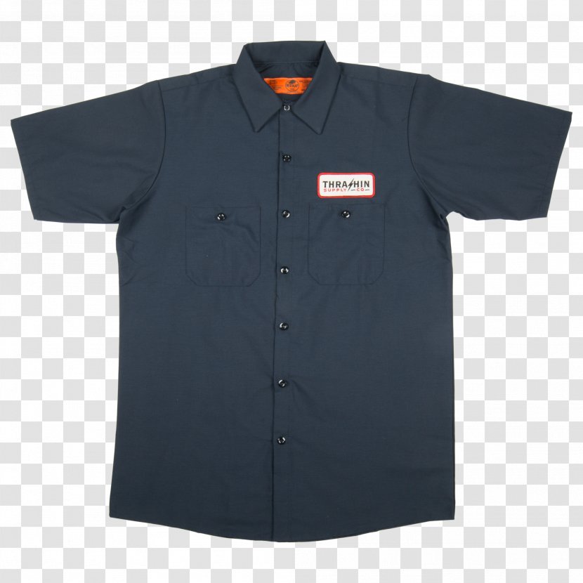 T-shirt Polo Shirt Sleeve Collar Dress - Industrial Worker Transparent PNG