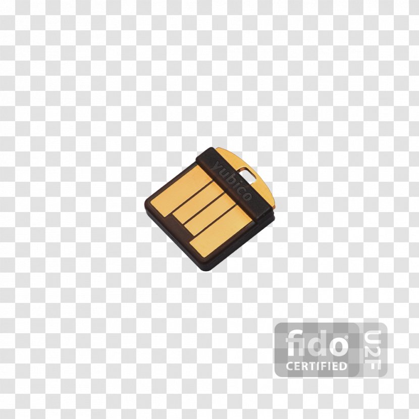 YubiKey Universal 2nd Factor One-time Password Two Authentication - Onetime - USB Transparent PNG