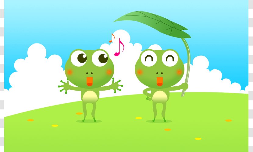 Frog Cartoon Animation Transparent PNG