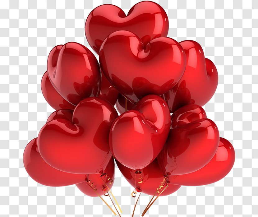 Stock Photography Balloon Heart Valentine's Day Royalty-free - Valentine Party Transparent PNG