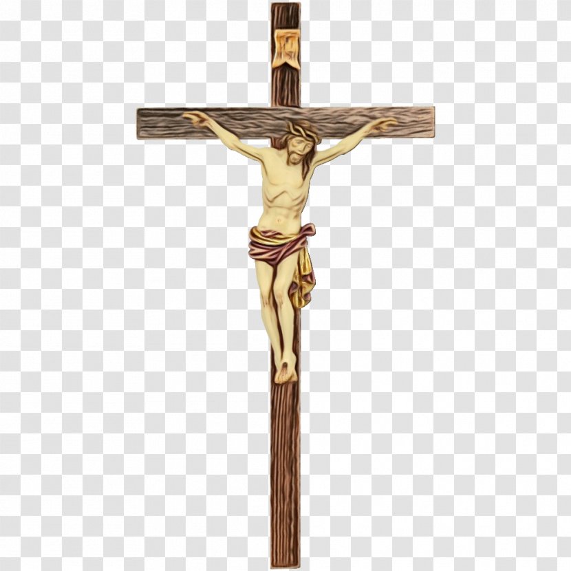 Christian Cross Crucifixion Processional Memorial Service - Religious Item - Artifact Transparent PNG