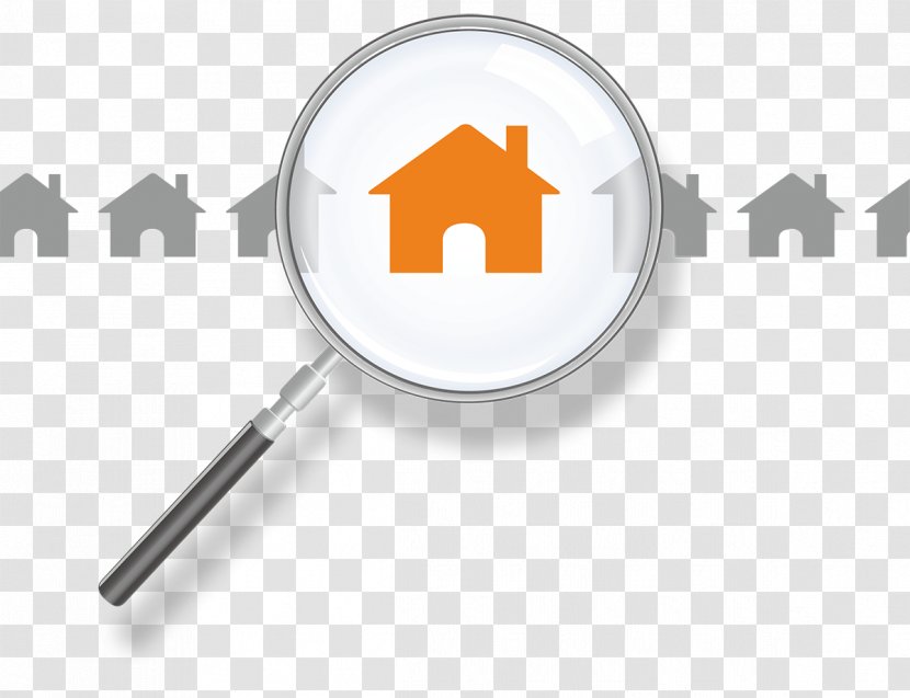 House Magnifying Glass Real Estate Salesman - Material - Vector To Search The Transparent PNG
