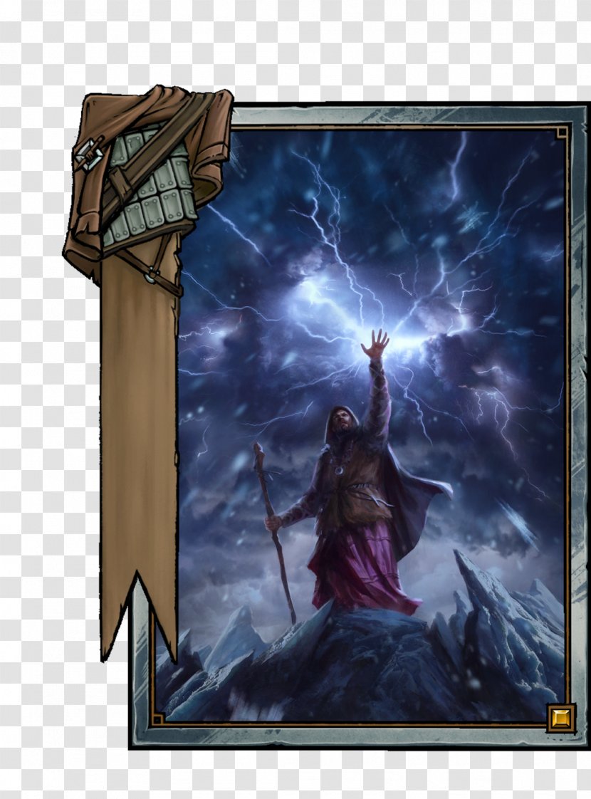 Gwent: The Witcher Card Game Aeromancy Thunder Collectible - Hail Transparent PNG