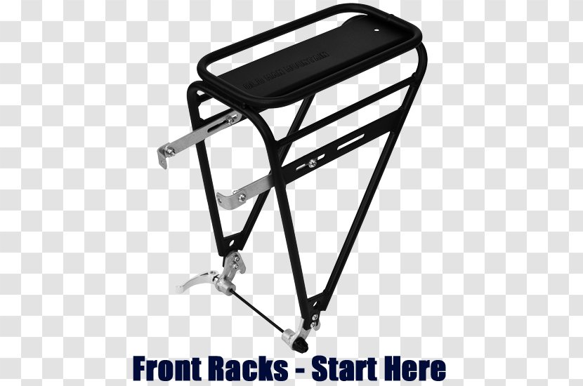 Bicycle Frames Luggage Carrier Pannier 19-inch Rack - Parking Transparent PNG