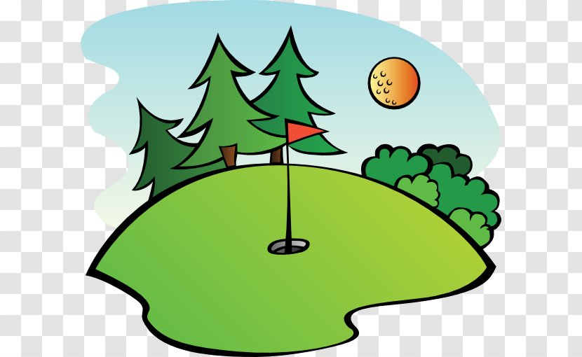 Golf Course Club Ball Clip Art - Grass - Cartoon Pictures Transparent PNG