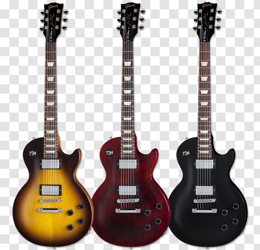 Gibson Les Paul Studio ES-335 Custom Epiphone - Silhouette - Musical Instruments Transparent PNG